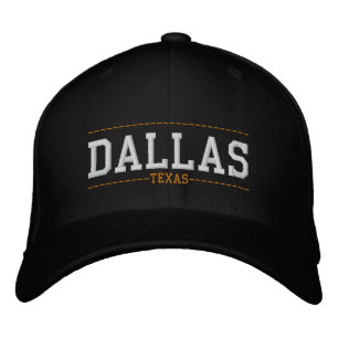 Dallas Texas USA bestickte Hats Bestickte Baseballkappe
