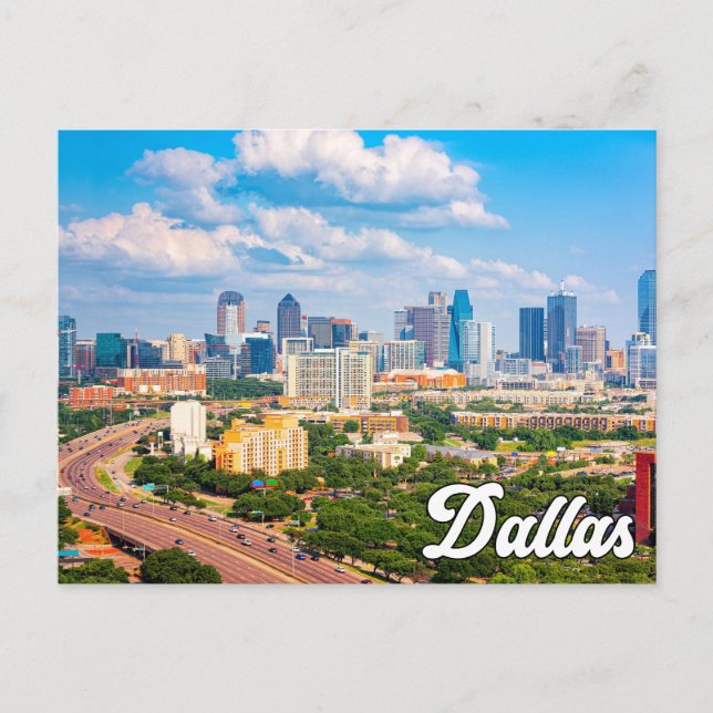 Dallas, Texas, USA Postkarte (Vorderseite)