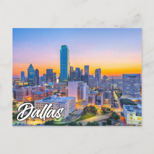 Dallas, Texas, USA Postkarte