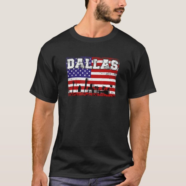 Dallas Texas USA T-Shirt (Vorderseite)