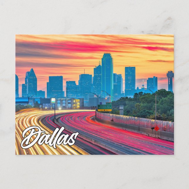 Dallas, Texas, Vereinigte Staaten Postkarte (Vorderseite)