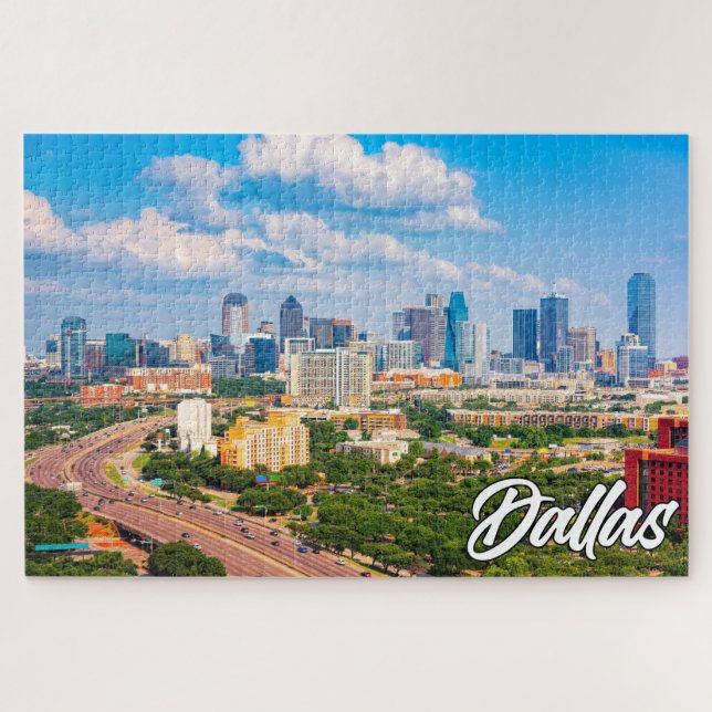 Dallas, Texas, Vereinigte Staaten Puzzle (Horizontal)