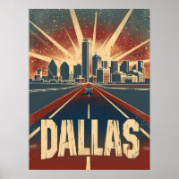 Dallas Vintage Reise und Kunst