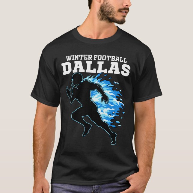 DALLAS WINTER FOOTBALL T-Shirt (Vorderseite)
