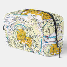 Dallas. Worth Flyway Chart Waschbeutel