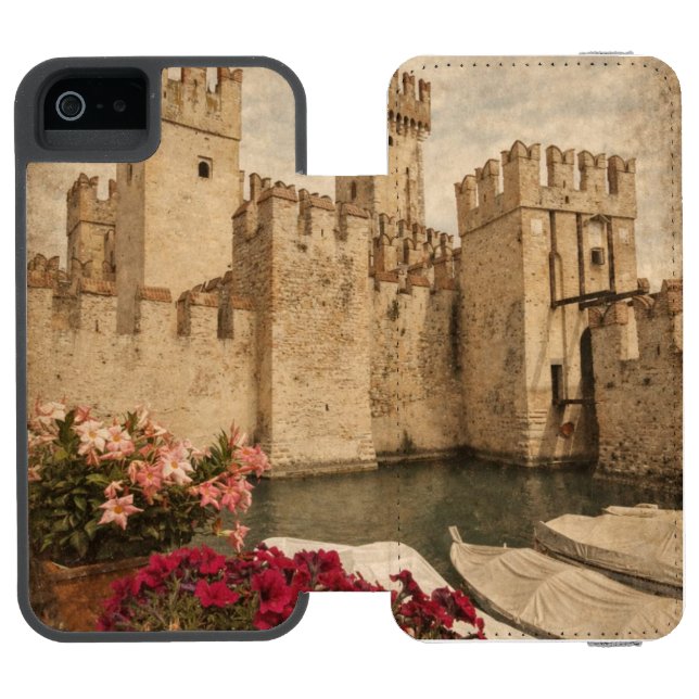 dallo stile elegante e raffinato incipio iPhone Geldbeutel-Hülle (Folio Geöffnet)