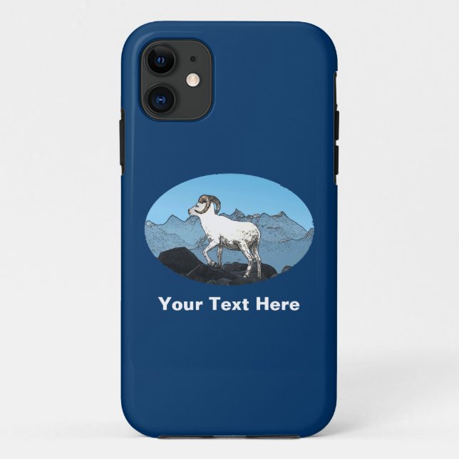 Dall's Sheep Case-Mate iPhone Hülle (Rückseite)