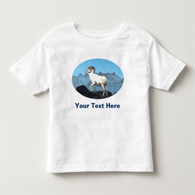 Dall's Sheep Kleinkind T-shirt (Vorderseite)