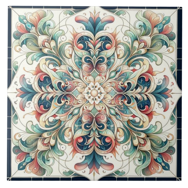 Dallys Fliese (Vorderseite)