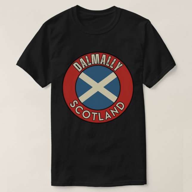 Dalmally, Schottland T-Shirt (Design vorne)