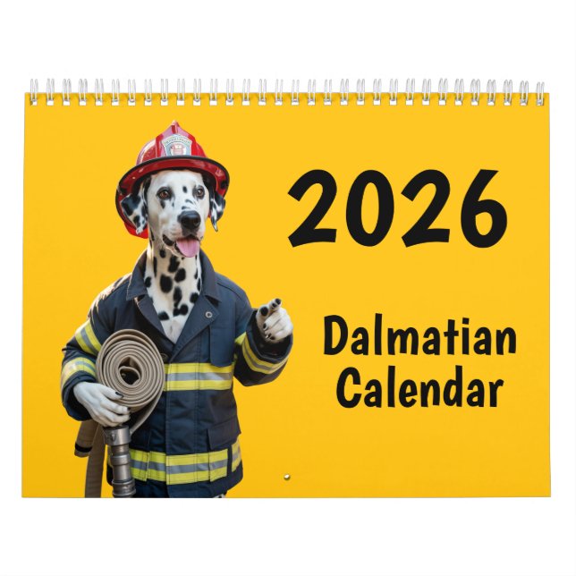 Dalmatian Calendar Kalender (Titelbild)