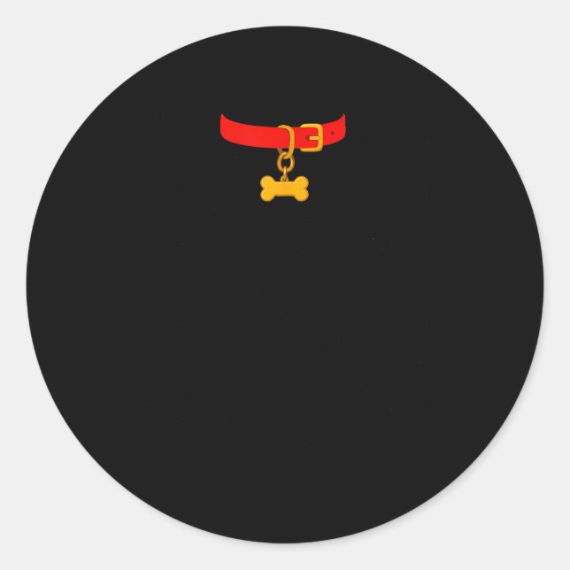 Dalmatian Dog Costume Shirt Adult Kids Dalmatian C Runder Aufkleber (Vorderseite)