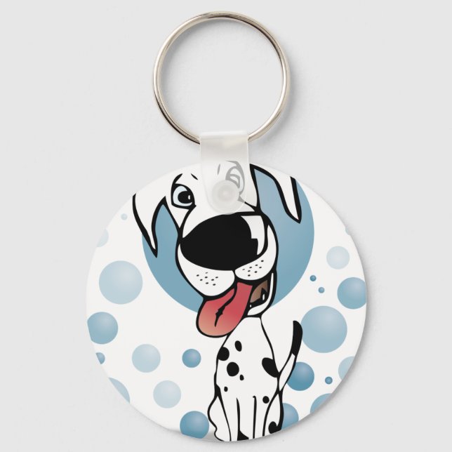 Dalmatian dog schlüsselanhänger (Vorderseite)