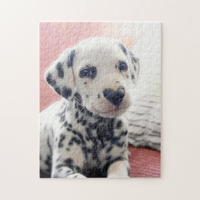 Dalmatian Heart Nose Puzzle (Vertikal)