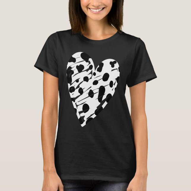 Dalmatian Heart T-Shirt (Vorderseite)