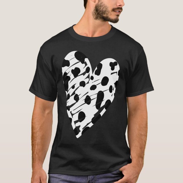 Dalmatian Heart T-Shirt (Vorderseite)
