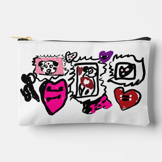 Dalmatian lovely  zubehörtasche (Vorderseite)