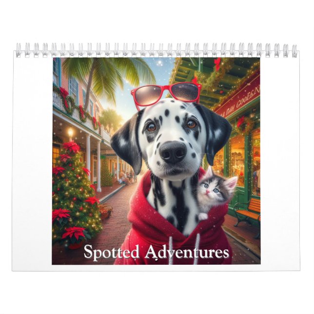 Dalmatian Spotted Adventures Kalender (Titelbild)