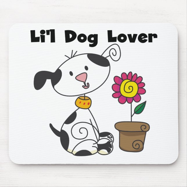 Dalmatinenhund Lover Tshirts und Geschenke Mousepad (Vorne)