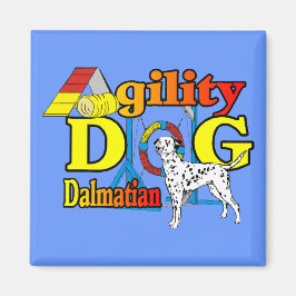 Dalmatiner Agility Geschenke Magnet