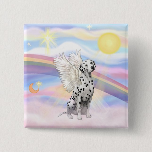 Dalmatiner Angel Button (Vorderseite)