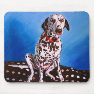 Dalmatiner auf spotty Kissen 2011 Mousepad