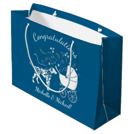 Dalmatiner Baby Shower Welpenhund Große Geschenktüte