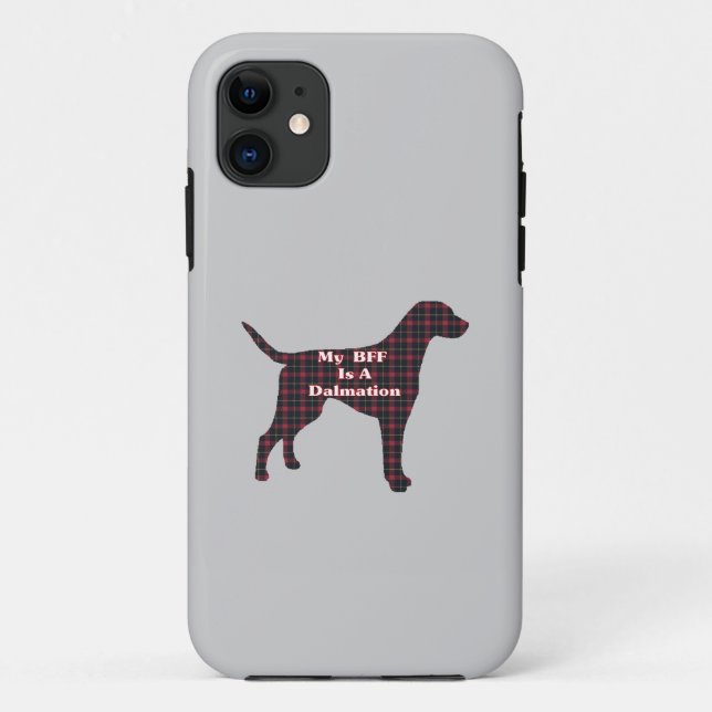 Dalmatiner BESTE FREUNDIN Case-Mate iPhone Hülle (Rückseite)