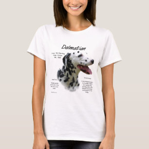 Dalmatiner (blk) Historie Design T-Shirt