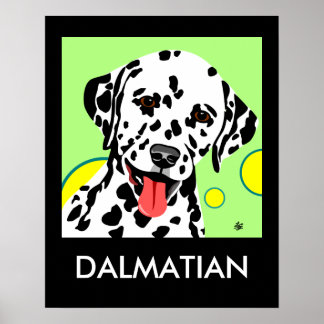 Dalmatiner Brettkunstposter Poster