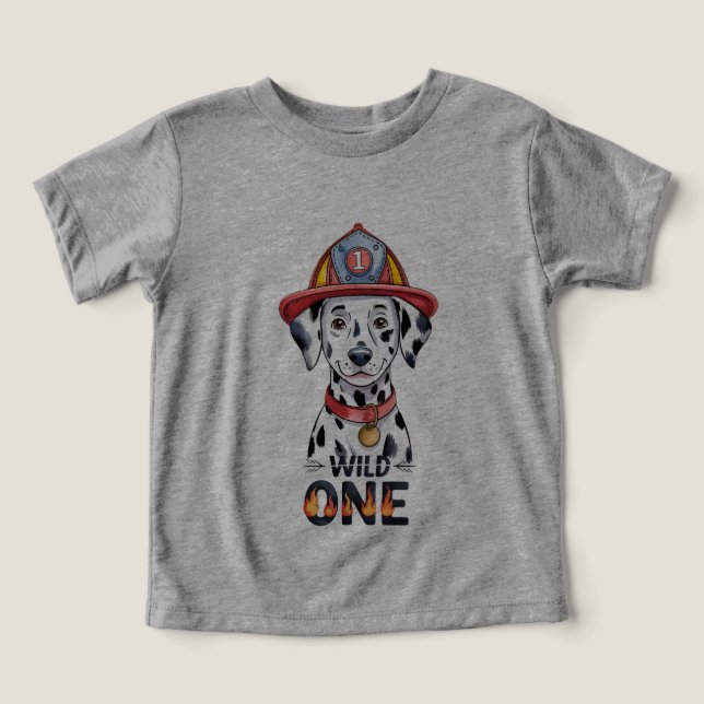 Dalmatiner der Feuerwehr Hund Wild One (Design Vorderseite)