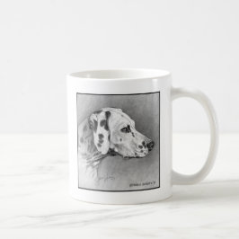 Dalmatiner Dog Art von Glenda S. Harlan Kaffeetasse