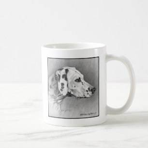 Dalmatiner Dog Art von Glenda S. Harlan Kaffeetasse
