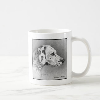 Dalmatiner Dog Art von Glenda S. Harlan Kaffeetasse