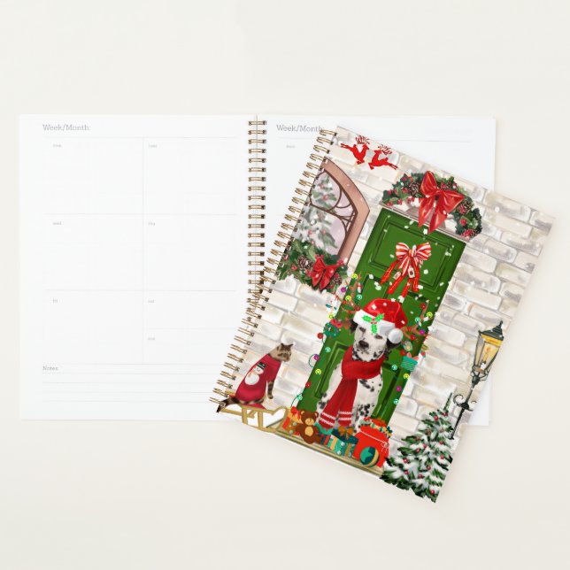 Dalmatiner Dog Christmas Planer (Anzeige)