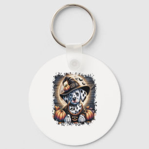 Dalmatiner Dog Halloween Schlüsselanhänger