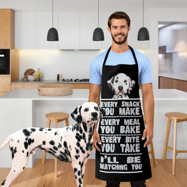 Dalmatiner Dog jeden Snack backen Sie Schürze (Von Creator hochgeladen)