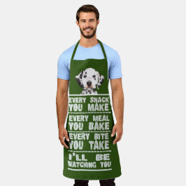 Dalmatiner Dog jeden Snack backen Sie Schürze