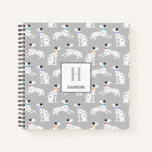 Dalmatiner Dog Polka Dot Animal Water Kids Notizbuch