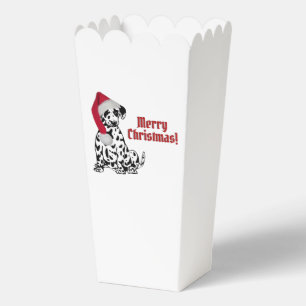 Dalmatiner Dog Red Strumpf Cap Frohe Weihnachten Geschenkschachtel