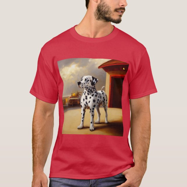 Dalmatiner Dog T-Shirt (Vorderseite)