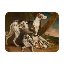 Dalmatiner Dogs (von James Ward) Magnet