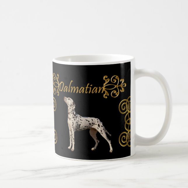 Dalmatiner-Eleganz Kaffeetasse (Rechts)