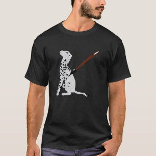 Dalmatiner-Farbfelder Niedliches Dog-Design T-Shirt