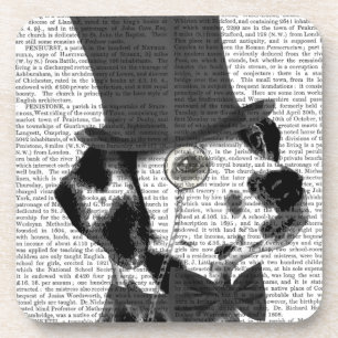 Dalmatiner, Festhund und Hut Getränkeuntersetzer