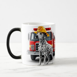 Dalmatiner Fire Truck Tasse 15oz