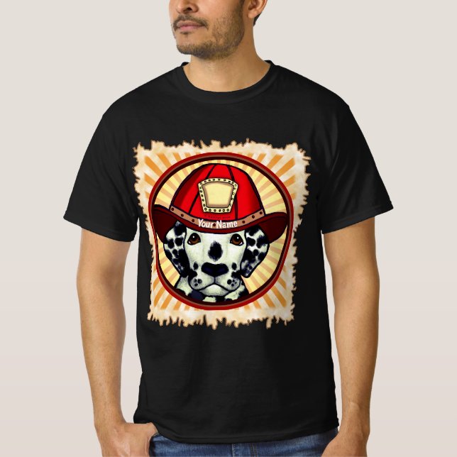 Dalmatiner Firefighter T - Shirt (Vorderseite)