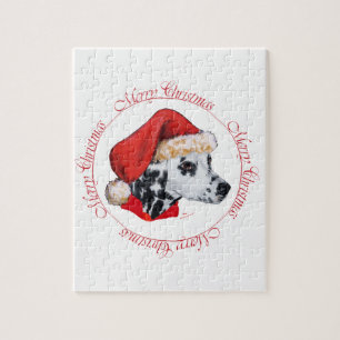 Dalmatiner Frohe Weihnachten Puzzle