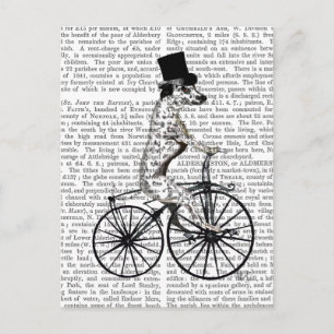 Dalmatiner für Fahrrad 2 Postkarte