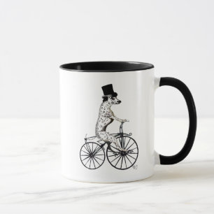 Dalmatiner für Fahrrad 2 Tasse